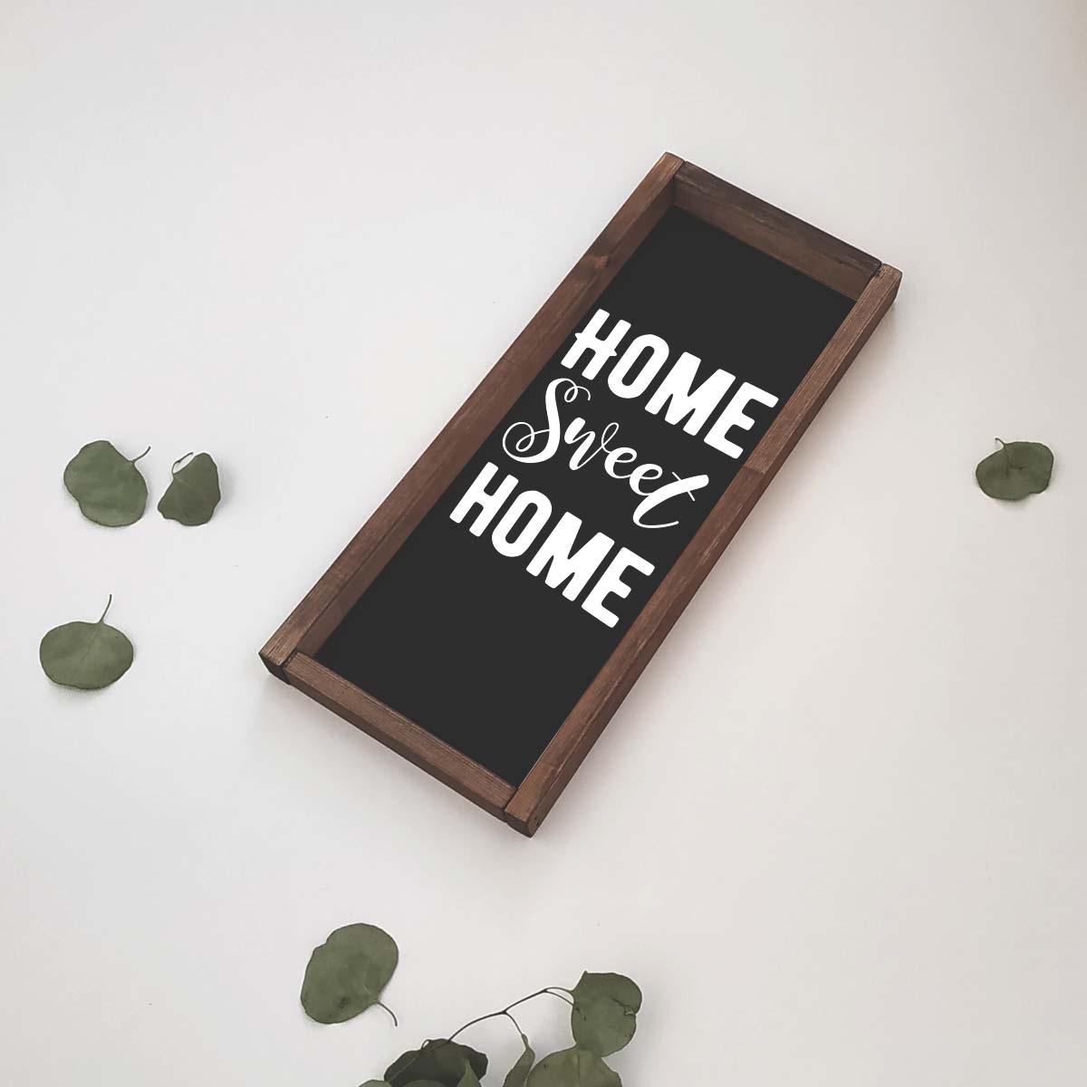 Декоративное панно с надписью HOME SWEET HOME - иллюстрация товара №3
